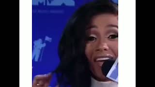 Cardi B on engagement rumours ( VMAs 2017) 😂