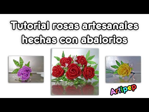 Video: Cómo Hacer Una Rosa Con Cuentas