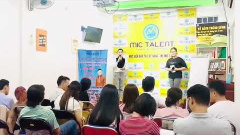 Trở thành MC Tiệc Cưới chuyên nghiệp sau 10 buổi học - MICTalent