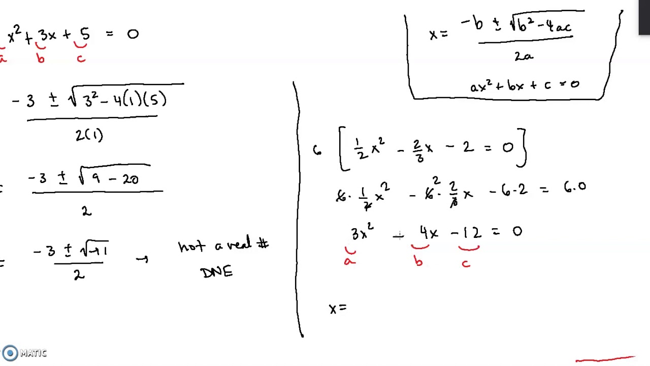 apr 1 IA section 6 4 problems - YouTube