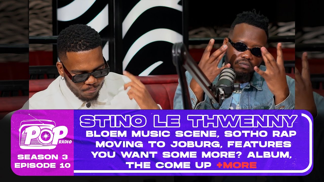 POPradio - Stino Le Thwenny - Bloemfontein, Sotho Rap, Come up, You Want Some More? Album +MORE