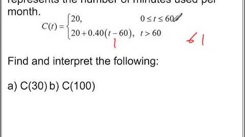 Piecewise in the real world