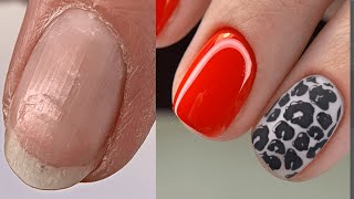 Пропилы на ногтях😬Как избежать пропилов💅Донаращивание углов без форм💅Маникюр