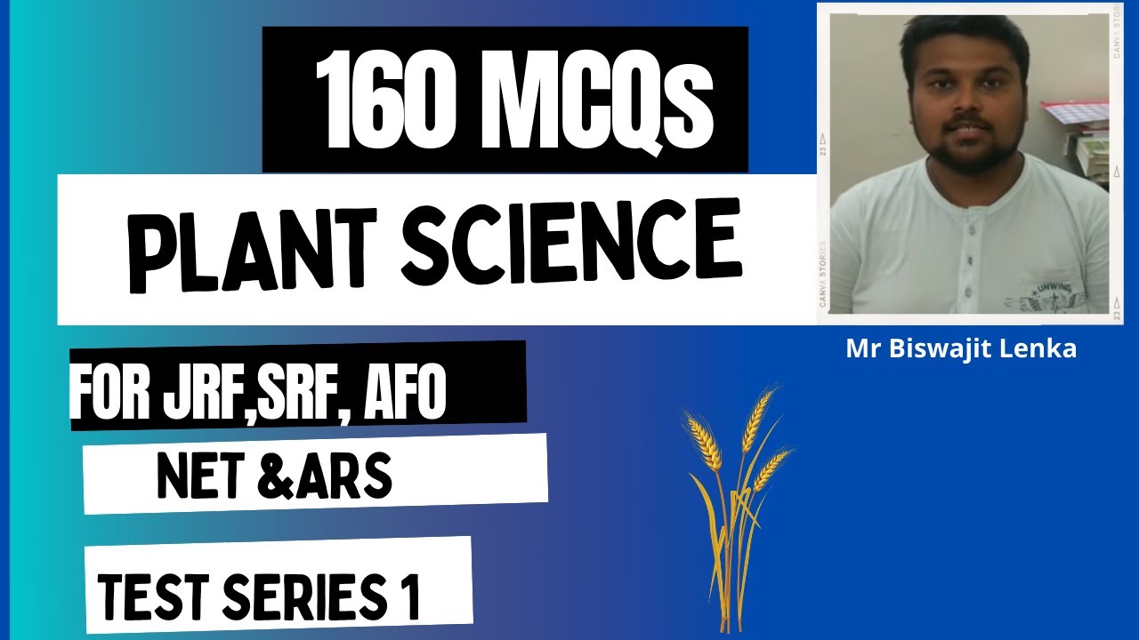 Mock Test for ICAR-JRF (Plant Science)-2019.