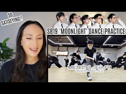 SB19 MOONLIGHT Dance Practice REACTION