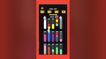 Color Water Sort 3D Level 227-228 #gamingvideos #games #gaming #gameplay #gamophobia