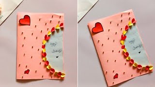 Beautiful handmade Birthday card / Easy and Beast Birthday card