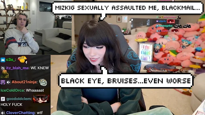 xQc Reacts to Emiru Accusing Mizkif of Sexual Assault, Blackmail & Domestic Abuse, and Worse