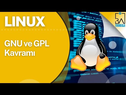 1.GNU ve GPL Kavramı