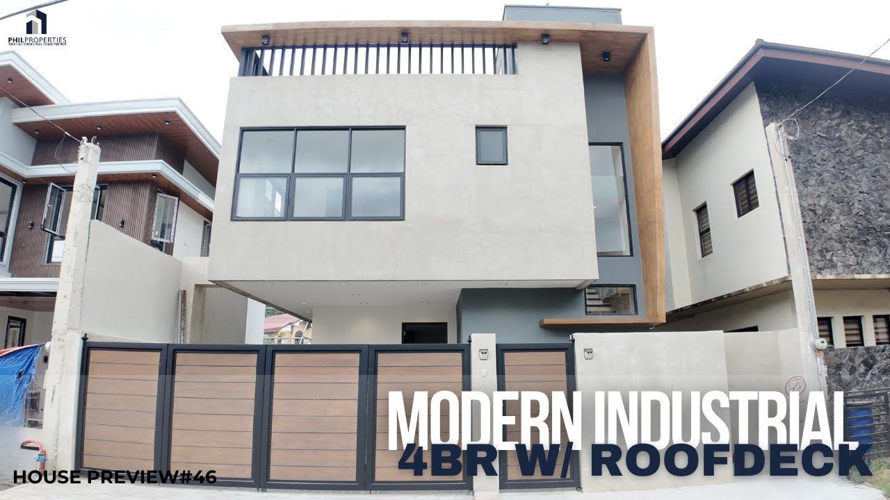 Dream Home46 Modern Industrial House and Lot in Filinvest East Homes