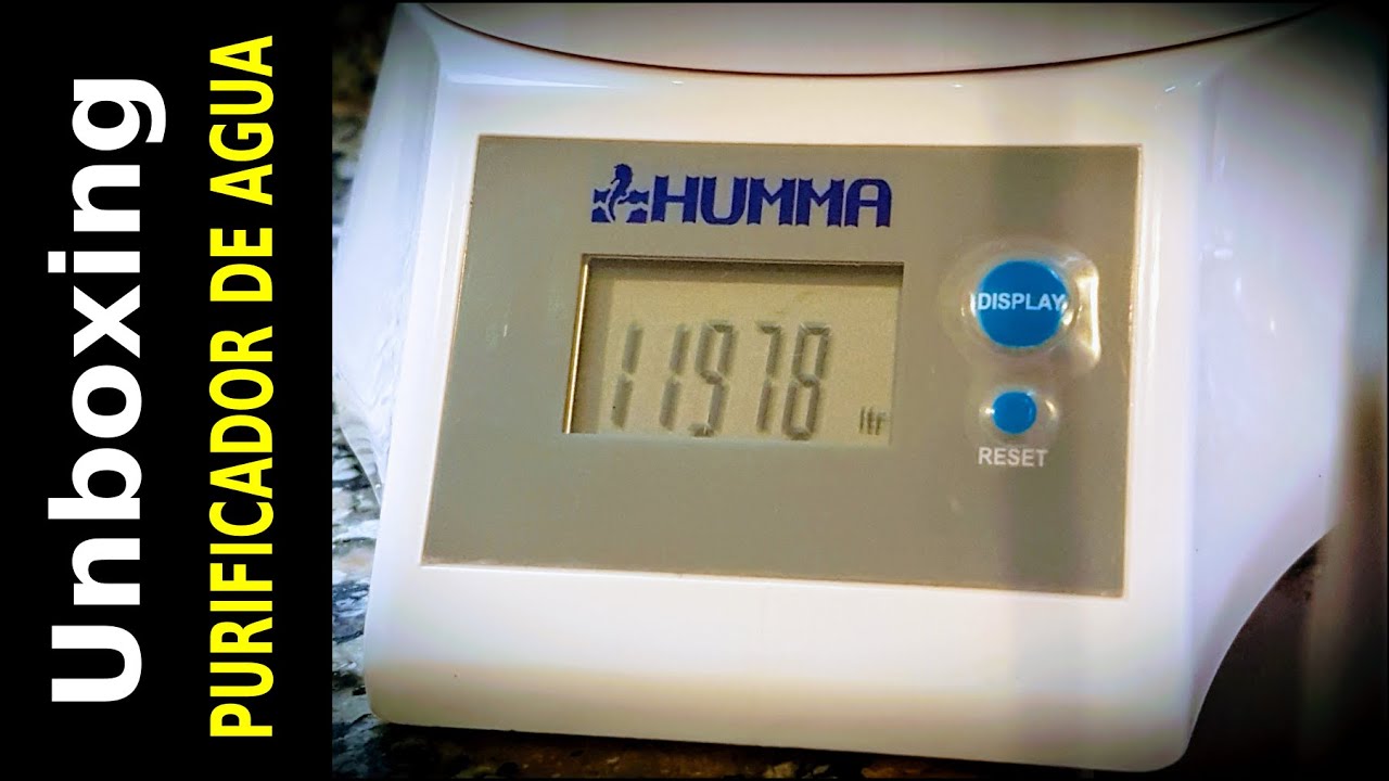 Purificador de Agua Humma [Unboxing / Instalación] ANMAT - YouTube