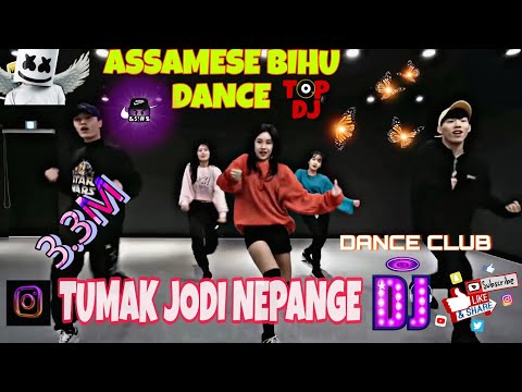 Tumak Jodi Nepange | assamese dj song / bihu rimix | Hot Girls Dance Video