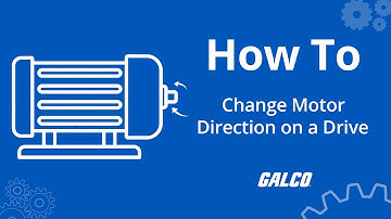 How to Change Motor Direction on a Drive | Galco
