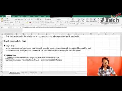 TUTORIAL MEMBUAT LAPORAN LABA RUGI TUTORIAL MEMBUAT LAPORAN LABA RUGI