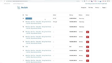 Đồ án 2022 - Website tour du lịch php laravel - Review 2