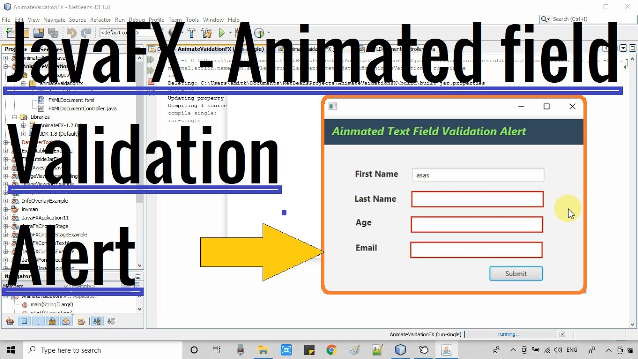 Field validation