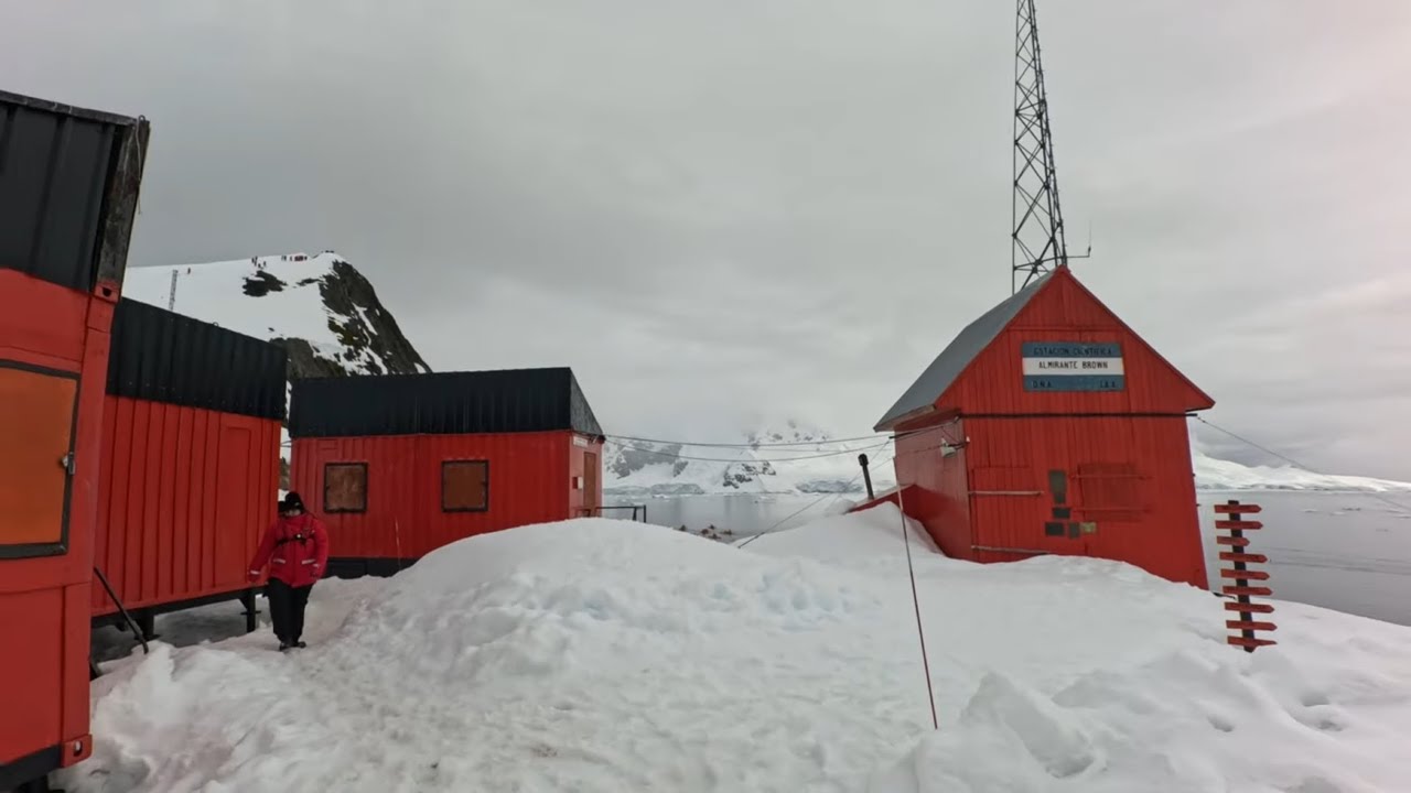 Antarctica's Almirante Brown Station