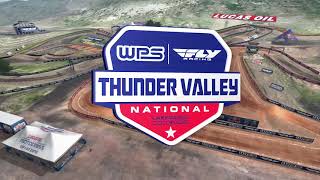 2020 Thunder Valley National - Animated Track Map