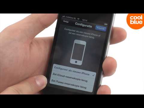 Hoe stel je je Apple iPhone in met iOS 6.x?