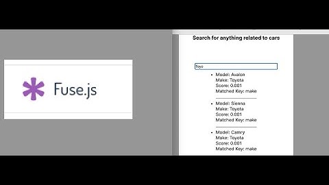 Fuse.js Explained in Detail | Build Autosuggest and Search using Next.js | Fuzzy Search