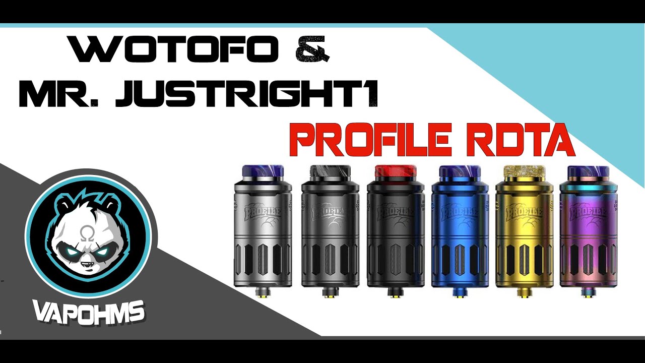 EL ATOMIZADOR DEL AÑO Profile RDTA de Wotofo y Mr. Justright1 // Español
