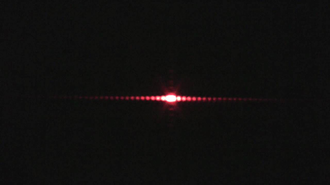 Laser Diffraction and Interference - YouTube
