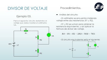 Regla del Divisor de Voltaje Ejemplo 03