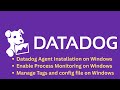 [Datadog Tutorial] | Agent Installation on Windows Server &amp; Enable Process Monitoring |Observability