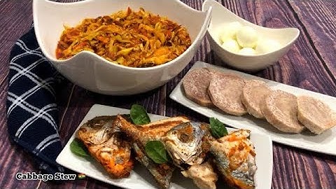 How To Make Original Ghana Cabbage Stew