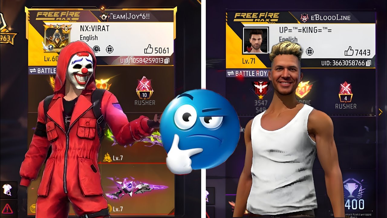 😄NUB ID Chake😲 VS PRO😱 ID CHAKE☠️