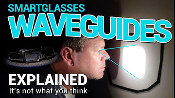 Smartglasses WAVEGUIDES uitgelegd! - Hoe ze eigenlijk werken!