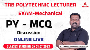 How to Prepare for The TRB Polytechnic Lecturer | Mechanical Exam | Classes Starting on 31st July #4