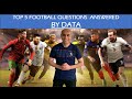 Top 5 Football questions answered by DATA - Let us kick-off football world-cup 2022 !