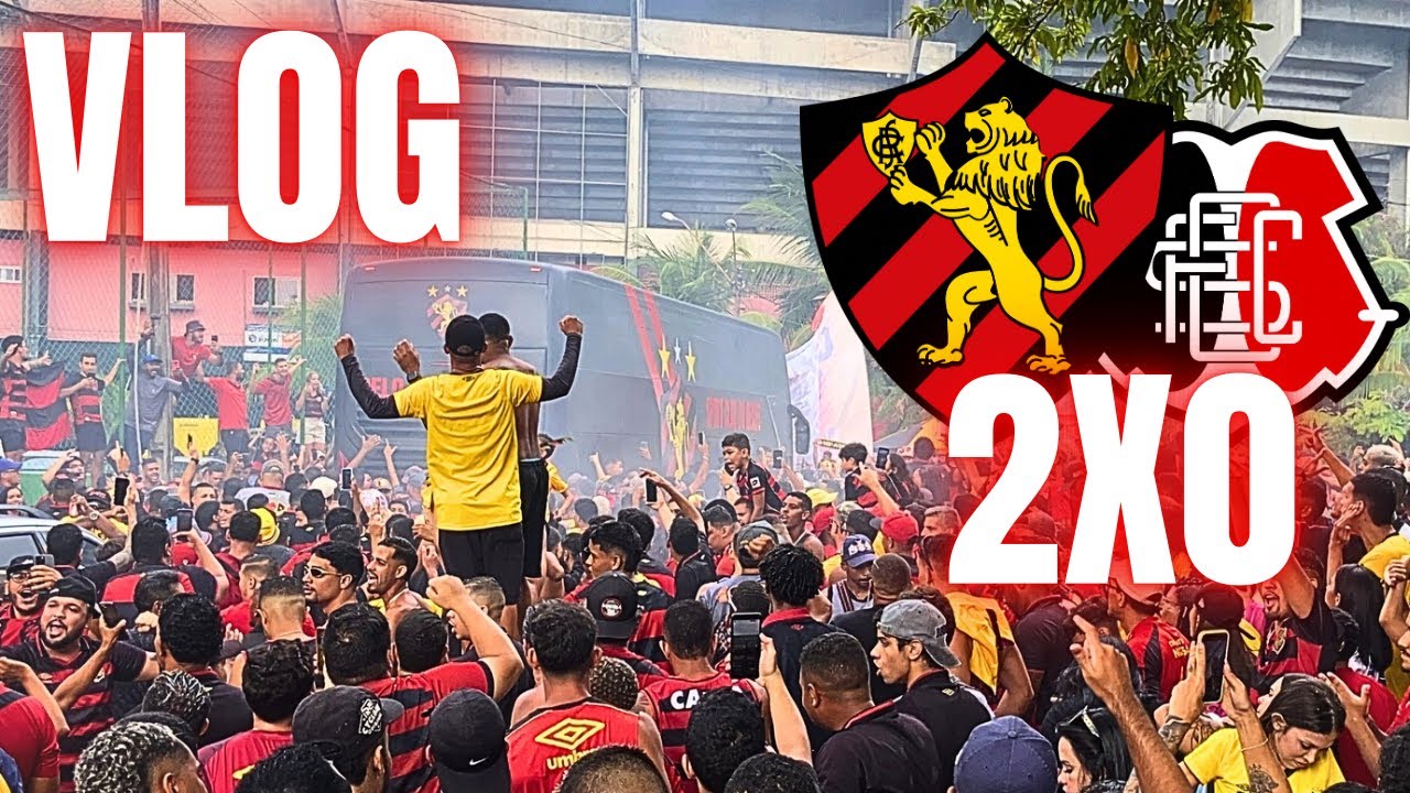 VLOG NA ILHA DO PELA SEMIFINAL DO ESTADUAL SPORT X SANTA CRUZ