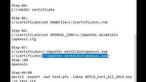 How to Convert  Crt Extension Certificate to  PFX Certificate