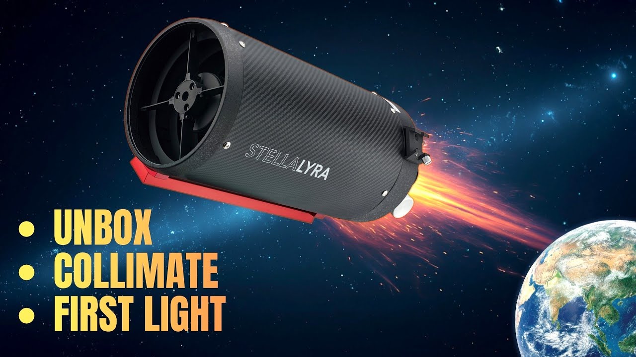 StellaLyra RC6 Ritchey-Chrétien | Unboxing, Collimation Guide