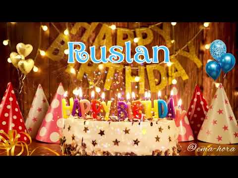 RUSLAN Happy birthday to you||Happy birthday song RUSLAN👨🎂