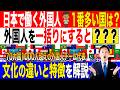 【日本で働く外国人で一番多い国は？】文化の違いと特徴を解説！