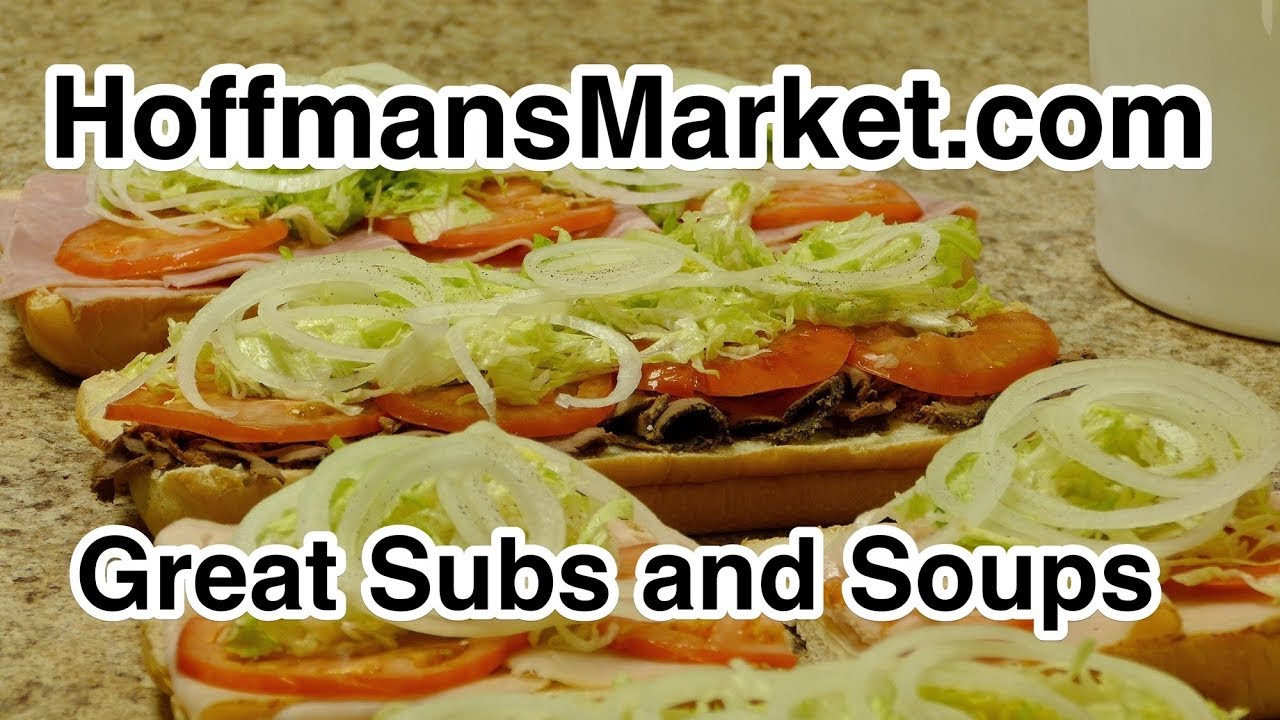 Hoffman's Market and Deli Sandwiches Thurmont Maryland YouTube
