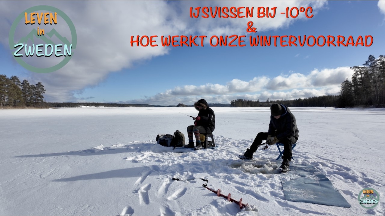 IJsvissen bij min 10°C en hoe werkt onze wintervoorraad?