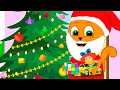 Família de Gatos - Papai Noel dá presentes Desenho Animado em Português Brasil