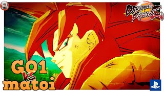 DBFZ GO1 vs Matoi - (GokuUI, GogetaSS4, GokuGT) vs (Bardock, GogetaSS4, A21)
