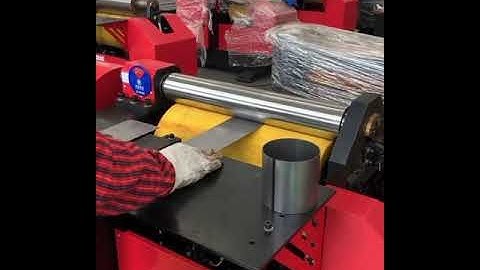 Hydraulic two roller roll bending machine #rollingmachine +8613813074490