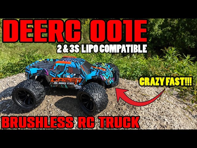 DEERC 001E Brushless 4WD (2 & 3s Compatible) RC Truck Review