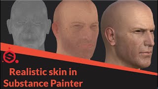 How to paint realistic skin in Substance Painter