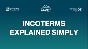 Incoterms Explained Simply: A Beginner’s Guide to International Shipping Terms