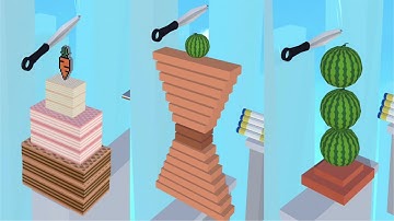 Almost Cut! Very Satisfying And Relaxing ASMR Slicing Game