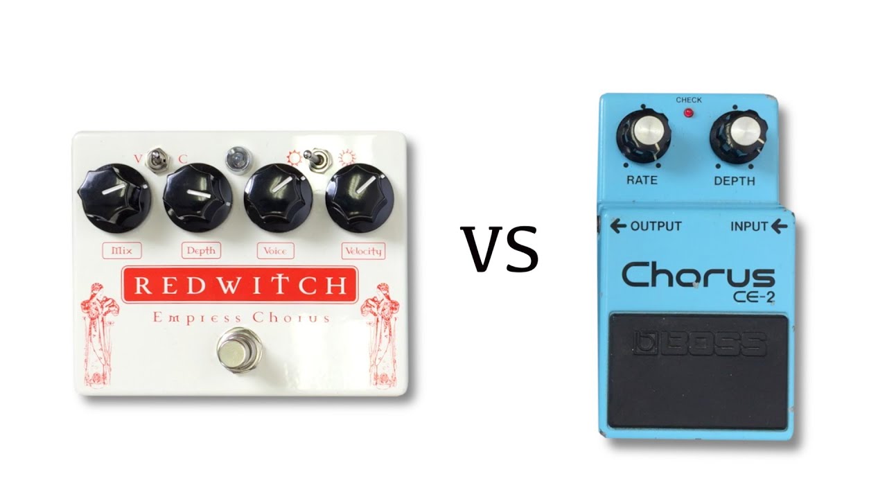 Redwitch Empress Chorus vs Boss CE-2 - YouTube