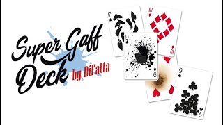 Super Gaff Deck by DiFatta Card Magic Trick Bicycle Rider Back