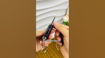 Móc khoá khui hàng thò thụt mượt mà #dungcukhuihang #daomockhoa #daokhuihop #mockhoa